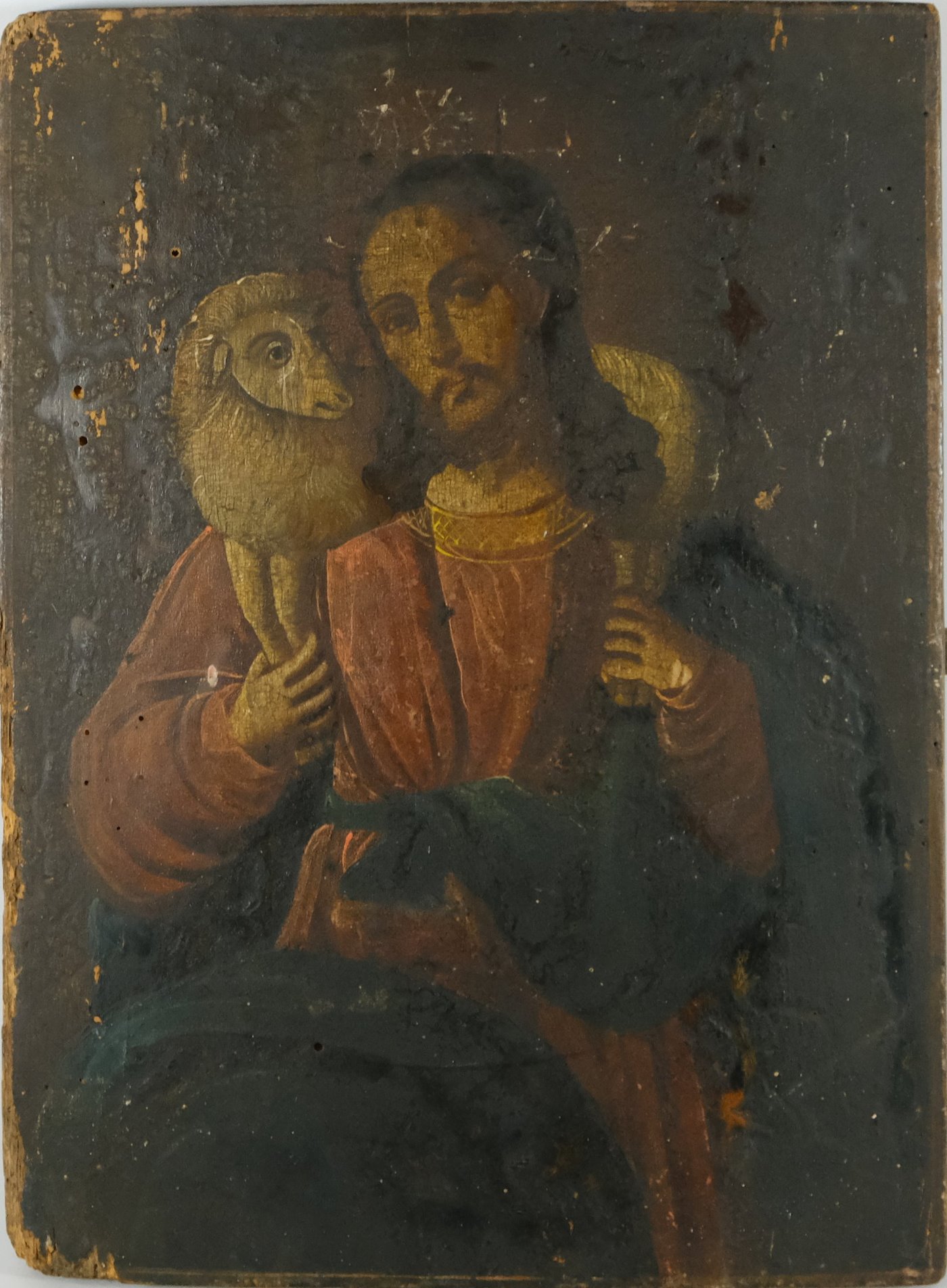 Zakarpatská oblast 19. století - Kristus dobrý pastýř