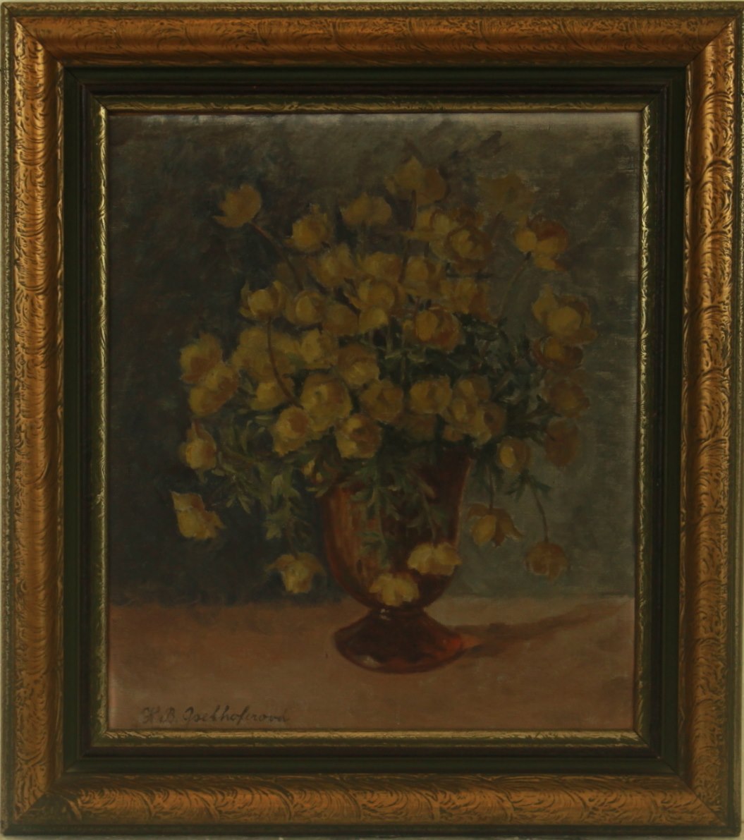 H.B. Gselhoferová - Kytice žlutých květů