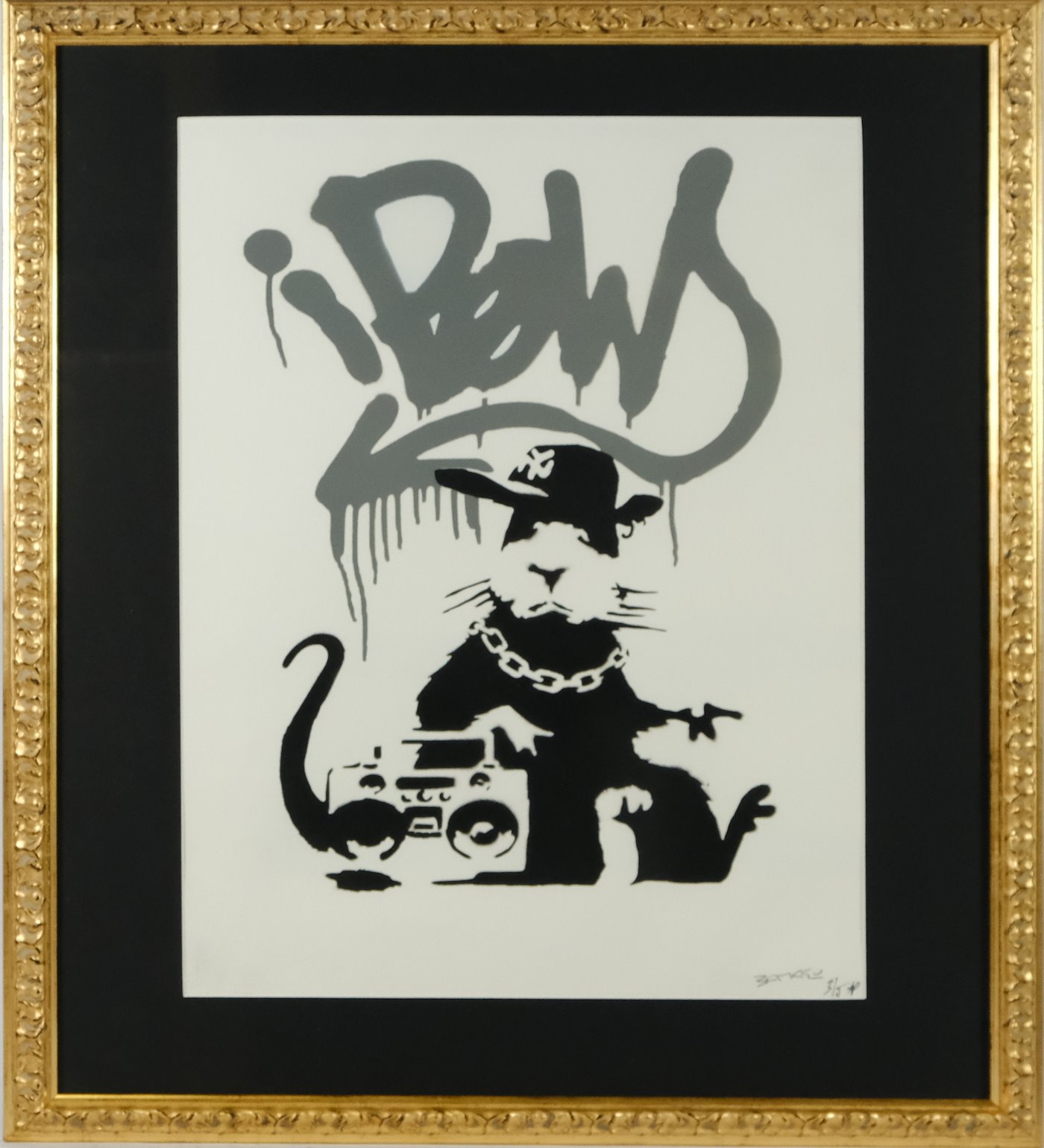 Banksy - Gangsta Rat