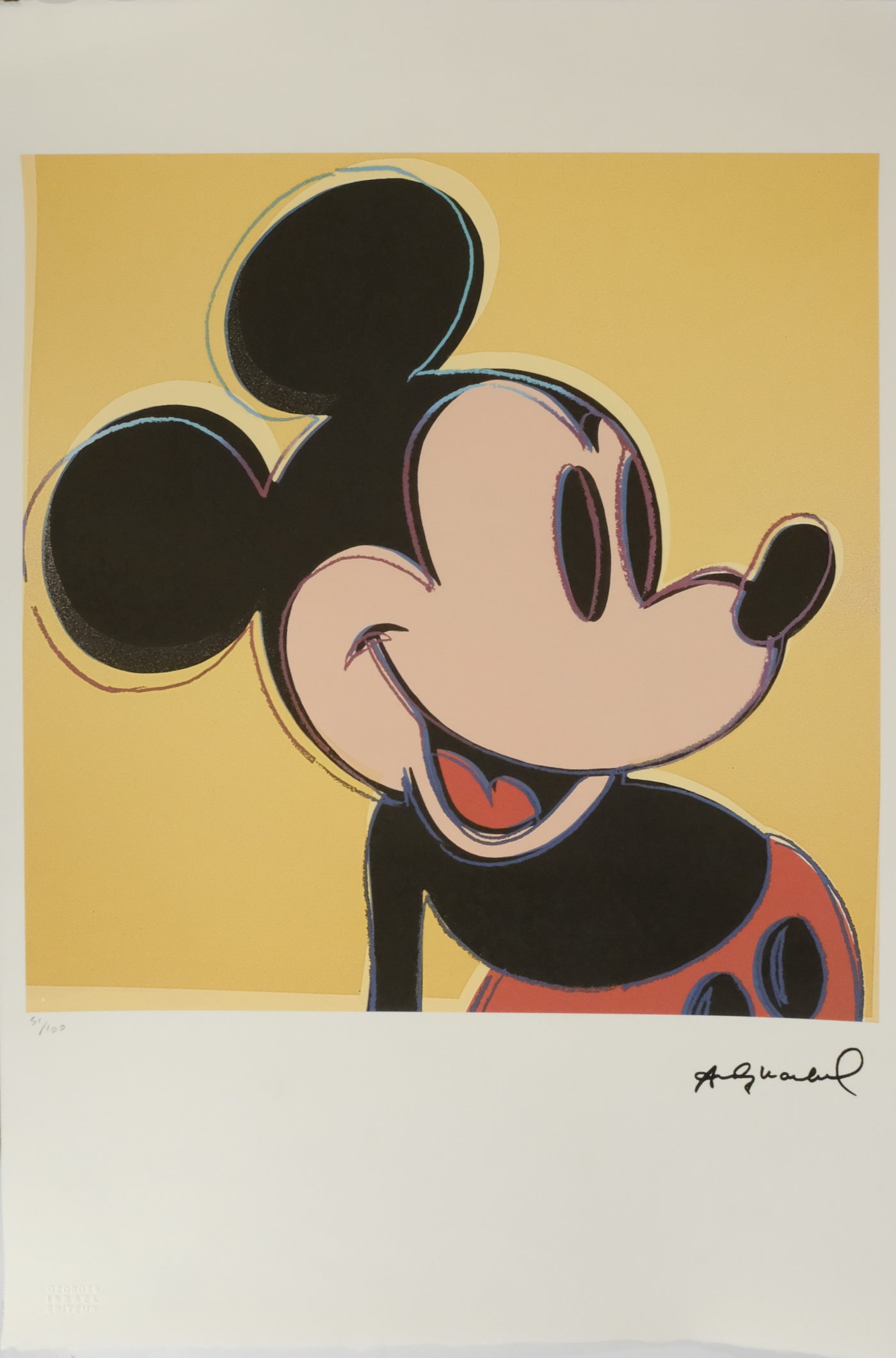 Andy Warhol - Mickey Mouse