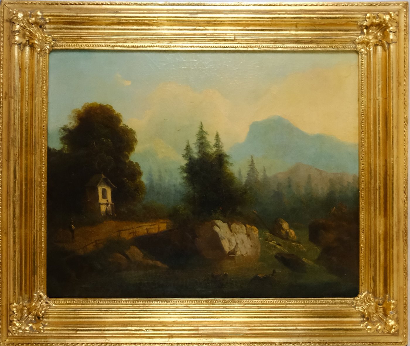 Nesignováno (středoevropský malíř druhé poloviny 19. století) - V horách