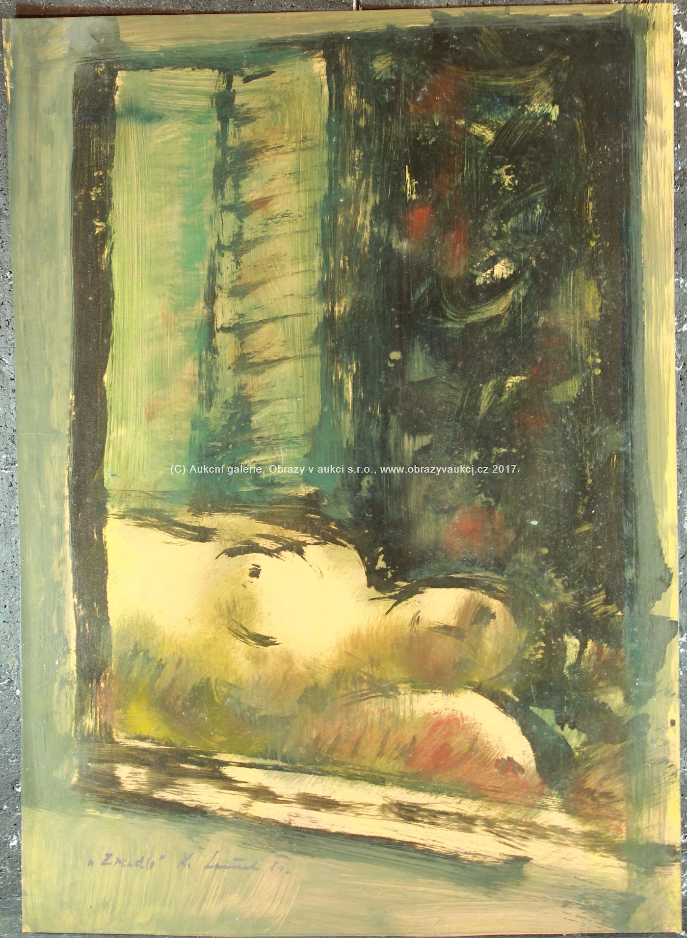 Karel Souček (*1885) - Zrcadlo