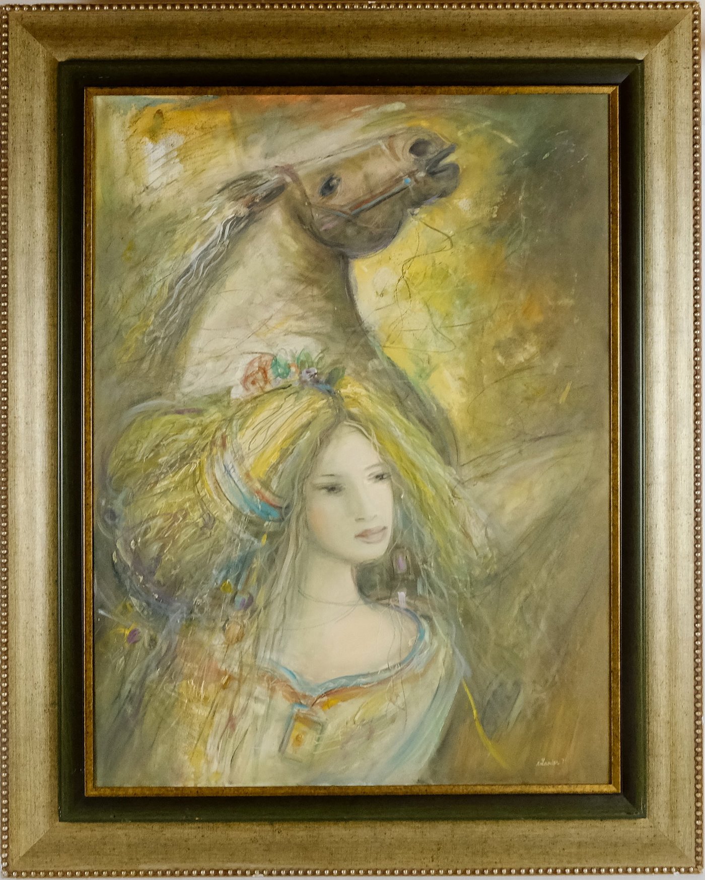 Richard Lander - Dívka s koněm