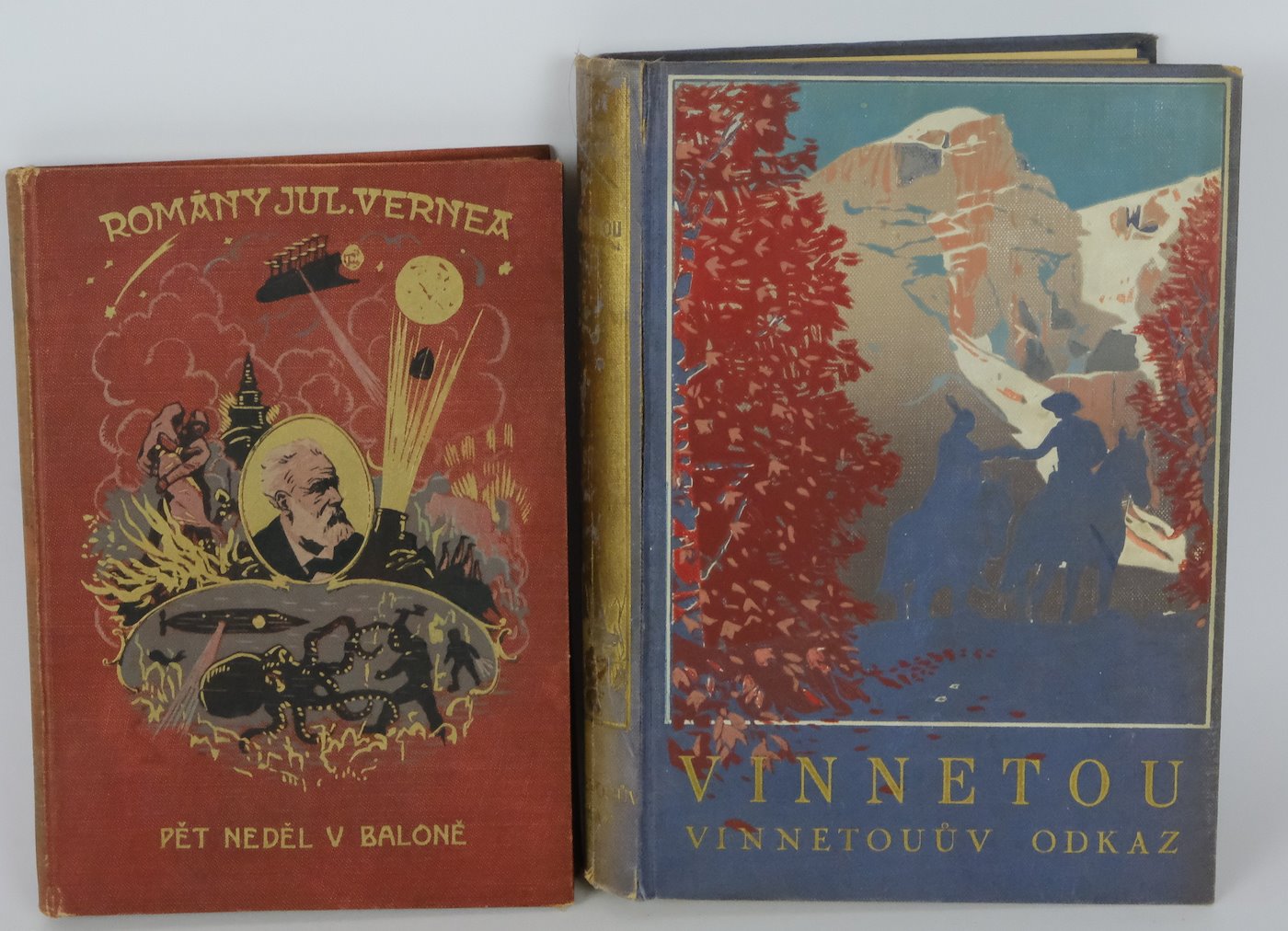 Jules Verne, Karl May - Soubor 2 dobrodružných knih