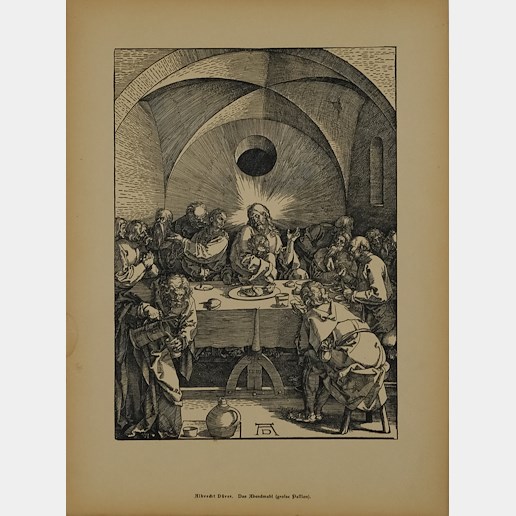 Albrecht Dürer - Poslední večeře Páně