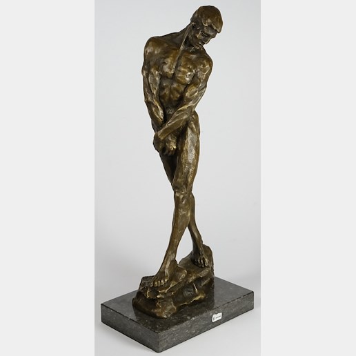 Auguste Rodin - Mužský akt