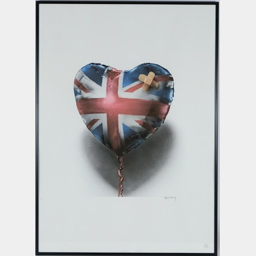 Banksy - Ballon Union Jack
