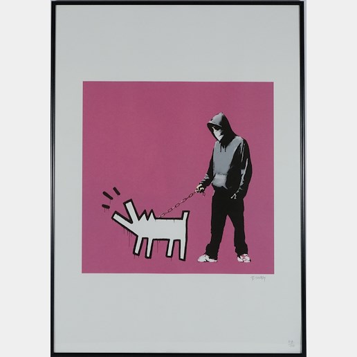 Banksy - Hoodie & Keith Haring Dog