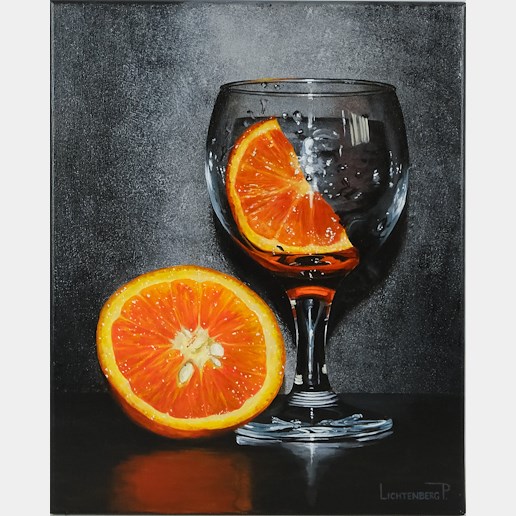 Petr Lichtenberg - Sklenice s pomerančem