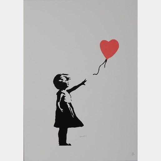 Banksy - Girl with red Baloon