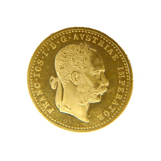 .. - Rakousko Uhersko zlatý 1 dukát 1915 pokračující ražba, zlato 986/1000, hrubá hmotnost mince 3,491g.