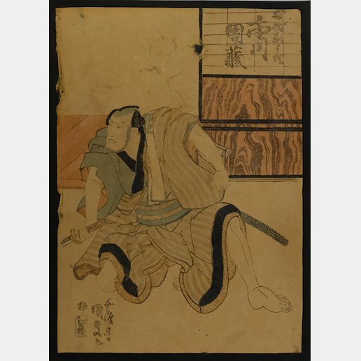 Kunisada - Samuraj