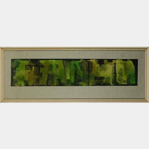 Drahomír Hlobil - Zelená abstrakce