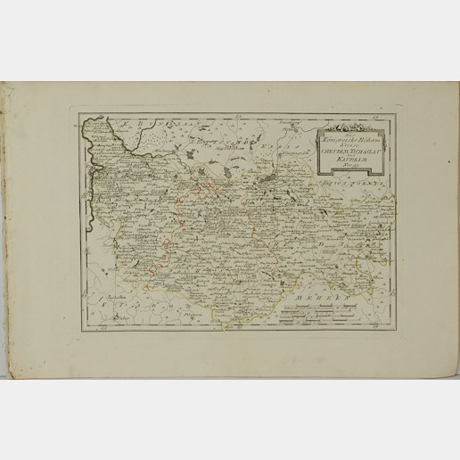 F.J.J. von Reilly - Konvolut 5 map - Čechy, Morava, Chebsko
