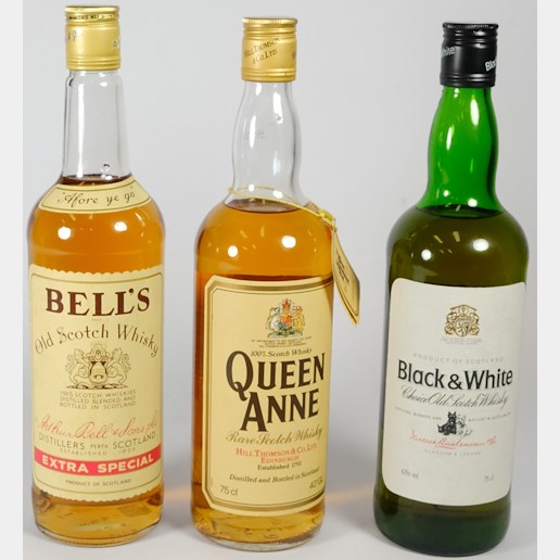 .. - Konvolut 3 lahví archivní skotské whisky