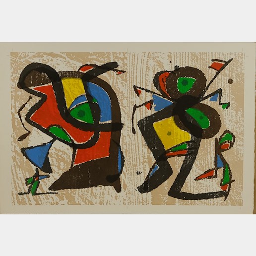 Joan Miró - Dvě kompozice