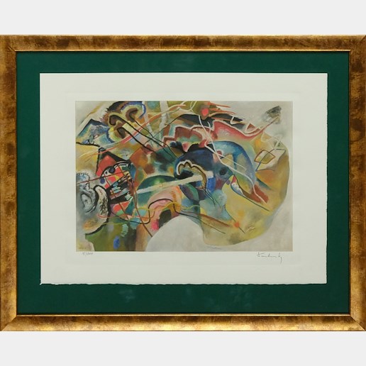 Vasilij Kandinsky - Painting with White Border