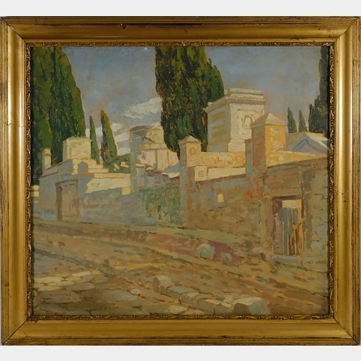 Josef Velenovský - Pompeii - Strada Dei Sepolcri