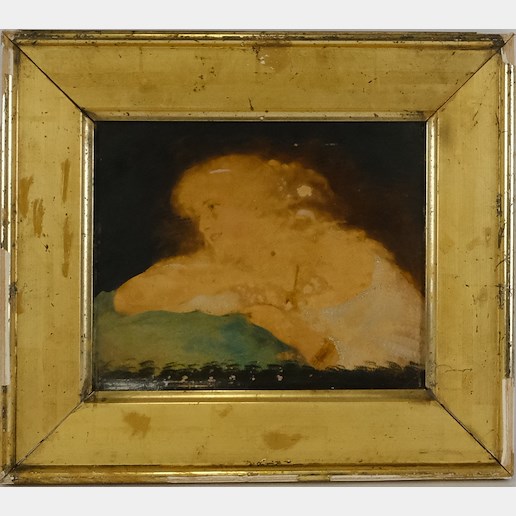 Neznámý autor - Slečny- párové obrazy, západoevropský malíř konce 19. století