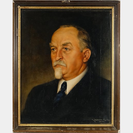 Jan Bauch-Grafa - Portrét váženého muže