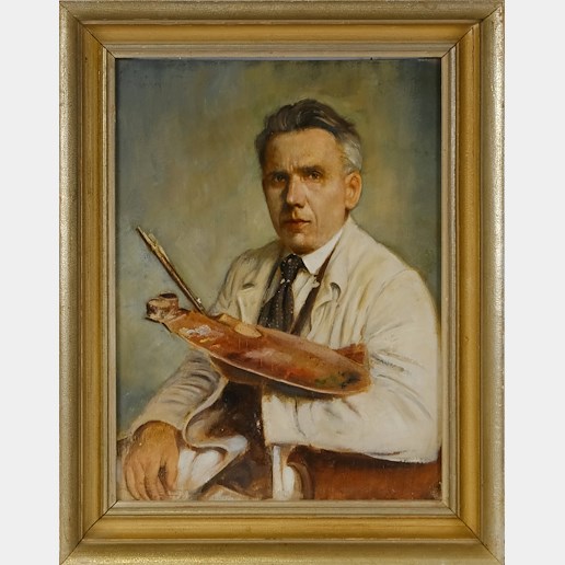 Václav Toman - Autoportrét