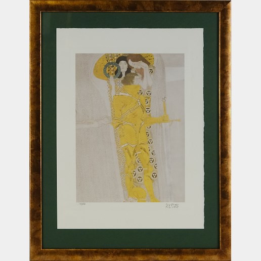 Gustav Klimt - Der wohlgerüstete Starke