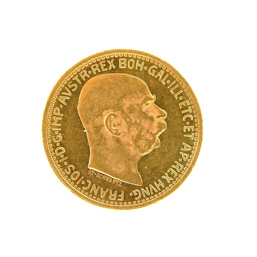 .. - Rakousko Uhersko zlatá 10 Koruna 1910 rakouská, zlato 900/1000, hrubá hmotnost 3,387g