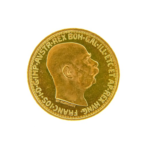 .. - Rakousko Uhersko zlatá 10 Koruna 1911 rakouská,  zlato 900/1000, hrubá hmotnost 3,387g