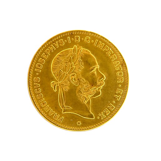 .. - Rakousko Uhersko zlatý 4 zlatník/10frank 1892 rakouský pokračující ražba, zlato 900/1000, hrubá hmotnost 3,226g