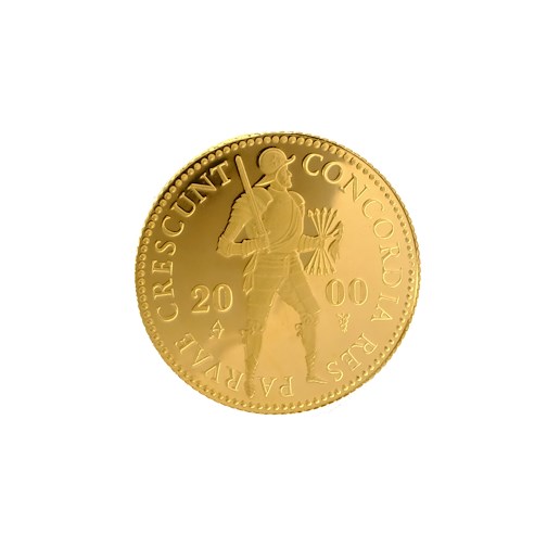 .. - Nizozemsko zlatý obchodní dukát 2000 PROOF certifikát, zlato 983/1000, hrubá hmotnost 3,494 g