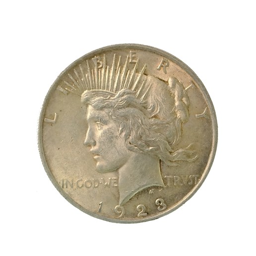 .. - USA Stříbrný dolar 1923 Liberty Filadelfie, Peace Mírový, stříbro 900/1000, hrubá hmotnost 26,73 g