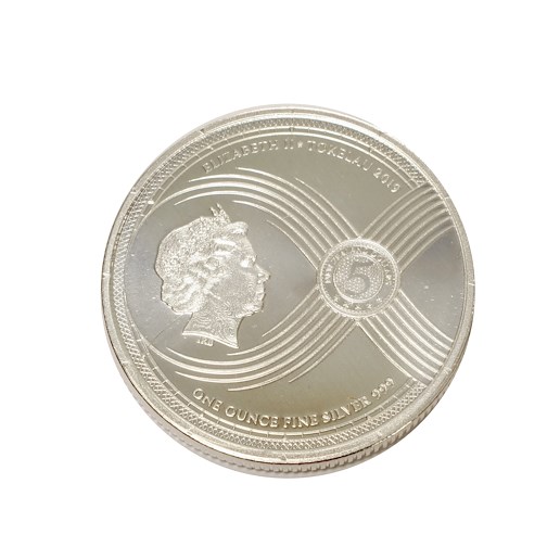.. - Tokelau 2019 1 unce stříbrná mince NOW and FOREVER, stříbro 999/1000, hrubá hmotnost 31,1 g