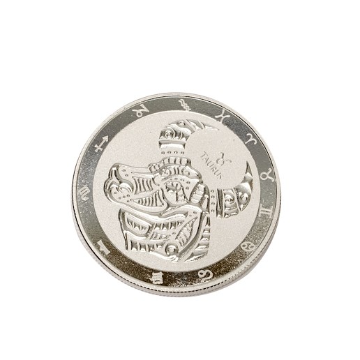 .. - Znamení zvěrokruhu stříbrná mince Tokelau 2022 znamení BÝK, stříbro 999/1000, hrubá hmotnost 31,1g