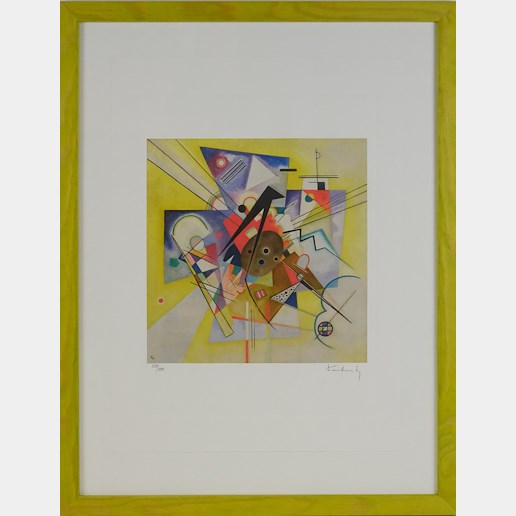 Vasilij Kandinsky - Yellow Accompaniment