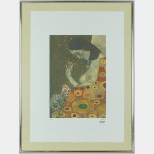 Gustav Klimt - Půlakt ženy