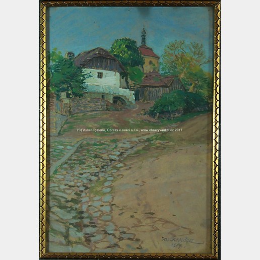 Jos. Janoušek - Ve vesnici za kostelíkem