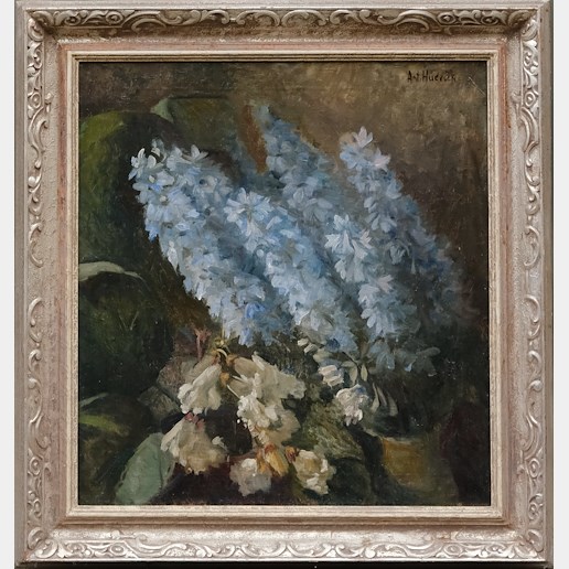 Antonín Hudeček - Zátiší s květinami