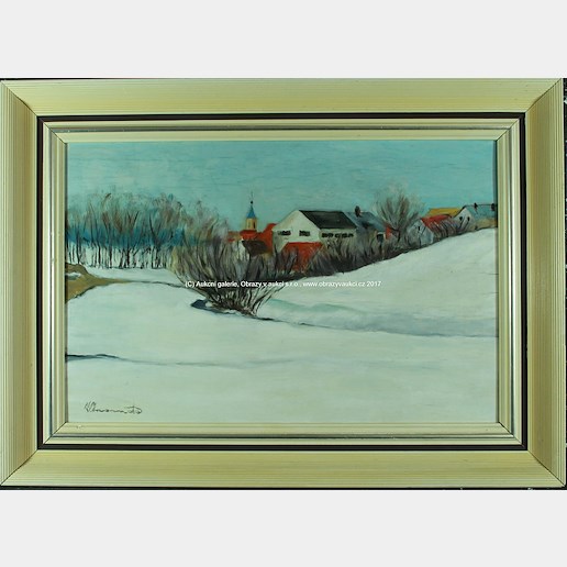 Cyril Chramosta - Vesnice v zimě