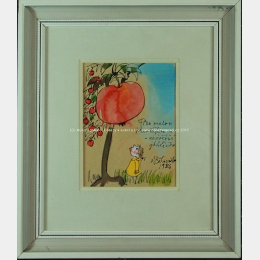 Andrej Bělocvětov - Pro malou Haničku největší jablíčko