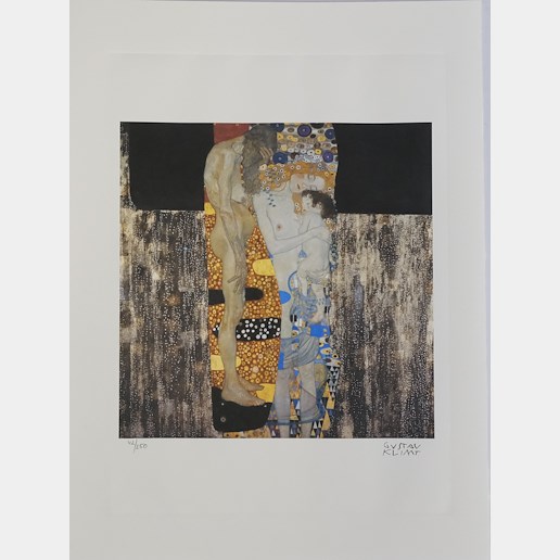 Gustav Klimt - Die drei Lebensalter der Frau