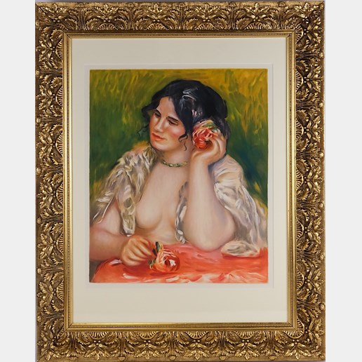 Pierre-Auguste Renoir - Dívka s růží