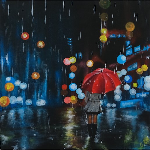 Gabriela Chovítová - V dešti