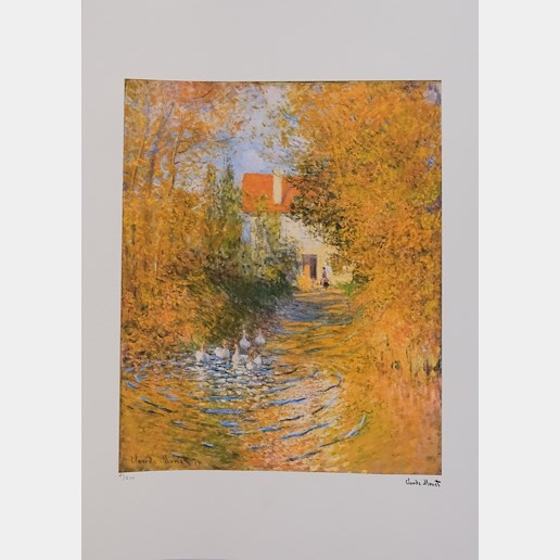 Claude Monet - Podzim v zahradě