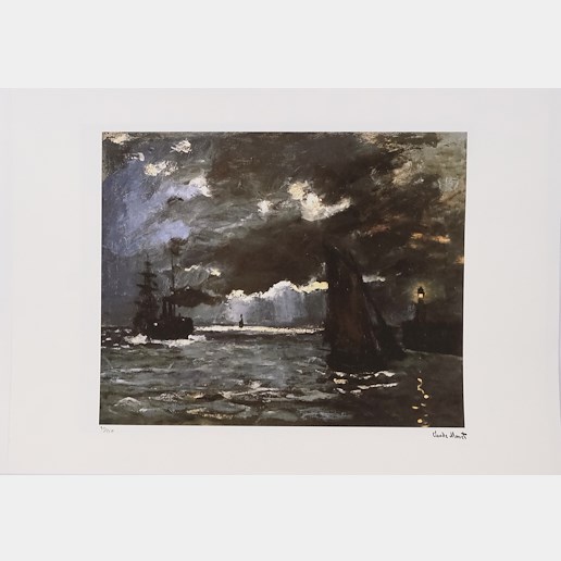 Claude Monet - Noční plavba