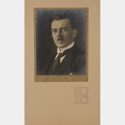 František Drtikol - Mužský portrét 