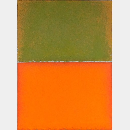 Petr Štambach - Abstrakce v zeleno oranžové 