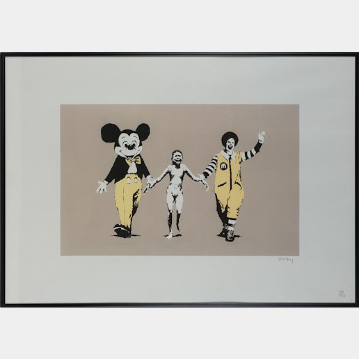 Banksy - Mickey Mouse