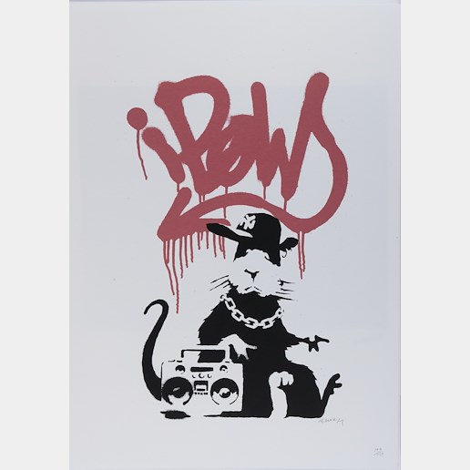 Banksy - Rat Music Chain