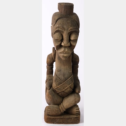 Gabon 20. století - Socha předka (ancestor statue) Ambete