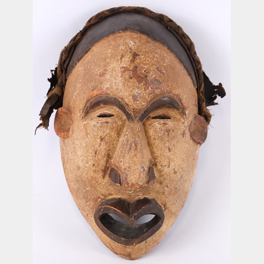 Niger, kolem poloviny 20. století - Maska kmene Ibo